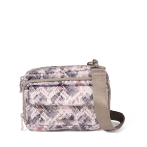 BAGGALLINI MODERN DOUBLE ZIP CROSSBODY DBZ864 1106 BOA PRINT