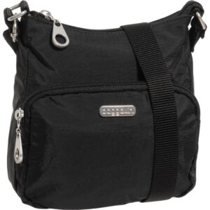 BAGGALLINI MJB363 JOEY BAGG SMALL BLACK CROSSBODY WATER RESISTANT LIGHT WEIGHT