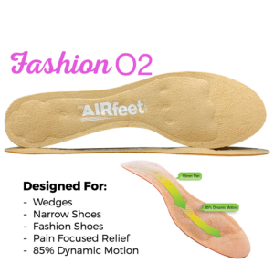 AIRfeet FASHION 02 ACTIVE ARCH SUPPORT TECHNOLOGY FOR FASHION SHOES