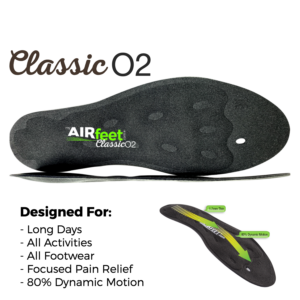 AIRfeet CLASSIC 02 DYNAMIC ACTIVE MOTION INSOLES FOR EVERY TYPE SHOE